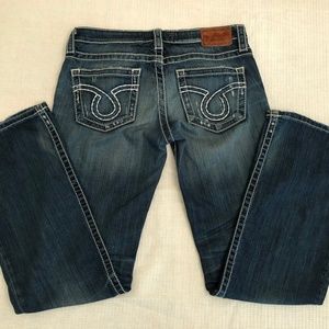 Big Star "LIV" Legendary Blue Jeans Size 29R x 39